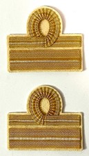 Gradi Maggiore Esercito Italiano Gala Estiva Coppia Vintage Originale