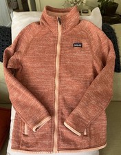 Girls Patagonia Sweater Jacket Size L 12 