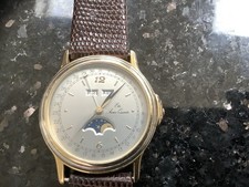 Triple Calendar With Moonphase Quartz Eta Swiss Watch