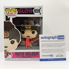 Alison Brie AUTOGRAPH - Ruth Wilder - Glow - Signed Funko Pop ACOA