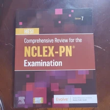Comprehensive Review for the NCLEX-PN Examination HESI 7th Edition Used