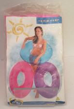 NEW Vintage Intex The Wet Set Ring Pool Float 2003 36 inches SEALED Hot Pink