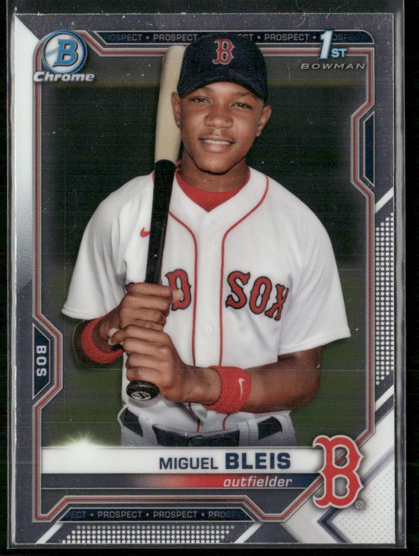 2021 Bowman Chrome #BCP-167 Miguel Bleis Prospects