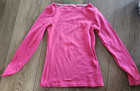 Sehr guter Zustand T-Shirt "Boden" Damen XS Langarm Stretch rosa