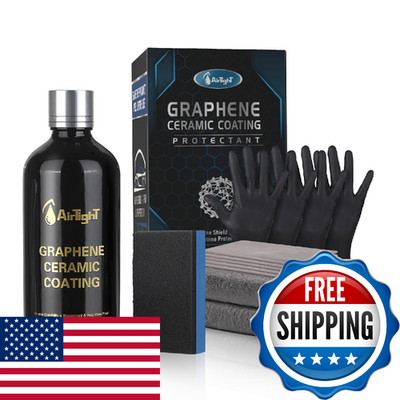AirTighT Advanced Graphene Ceramic Coating- Self-Cleaning Effect Ultra-High Glos