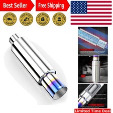 Durable 2.5" Inlet Exhaust Muffler 4" Outlet - Perfect Upgrade for Any Vehicle