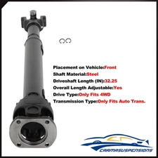 For Dodge Ram 2500 3500 1996-2002 Drive Shaft 938-158 52105862AB 4WD Auto Trans.