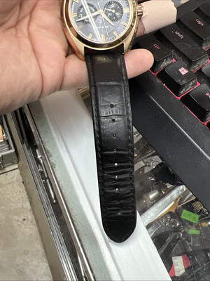 Citizen Bu4013-07h Men's Watch Black Leather Band 44mm Eco Drive