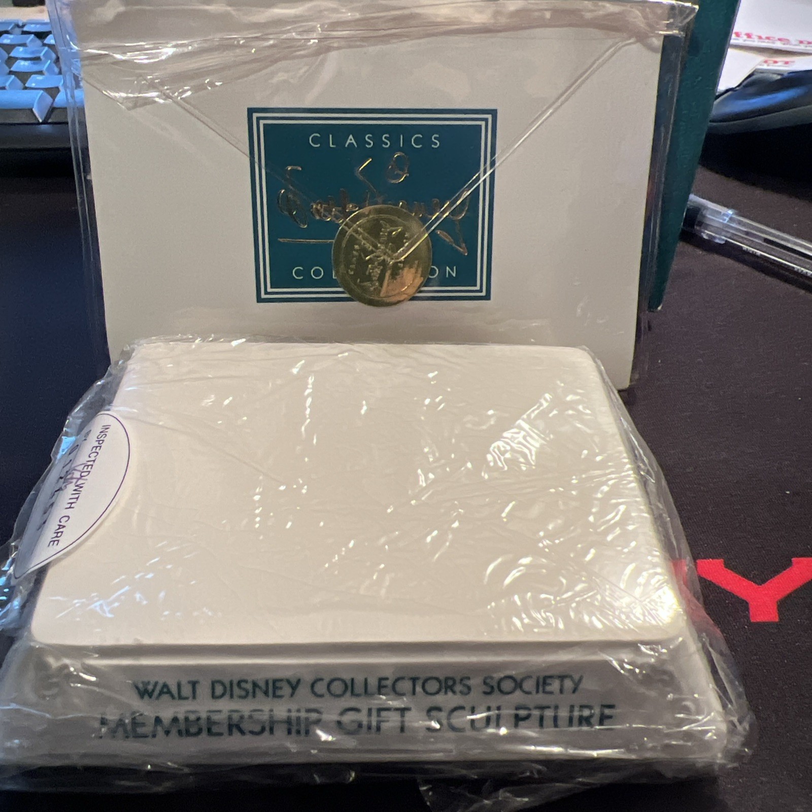 Walt Disney Collectors Society Display Base Members Only Sculpture