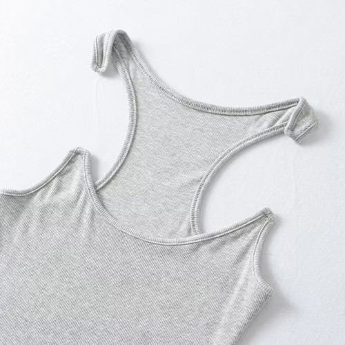 Y-Back Tank Tops Sleeveless Shirt Invisible Clear Straps Vest Tees Sexy Camisole - Picture 11 of 23