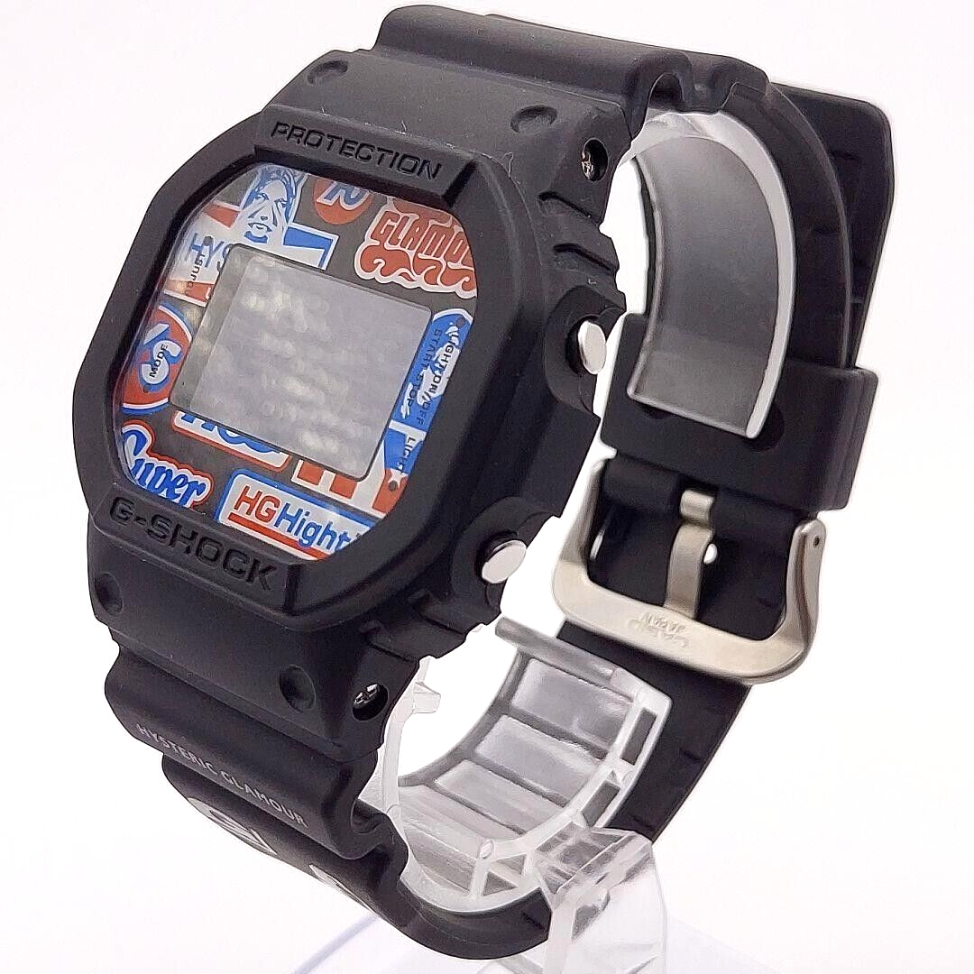 Hysteric Glamour G-SHOCK DW5600 Black Limited Edition Casio