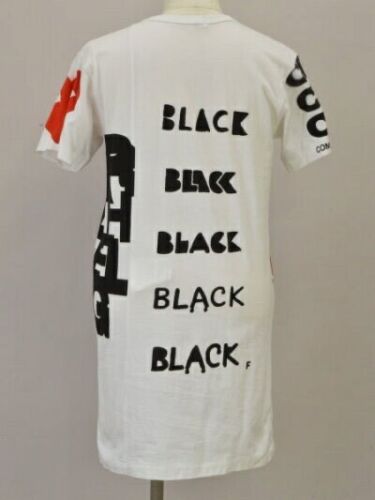 COMME des GARCONS T-Shirt Cut & Sewn Kurzarm Gr. S OQ-T003 Designer - Bild 2 von 8