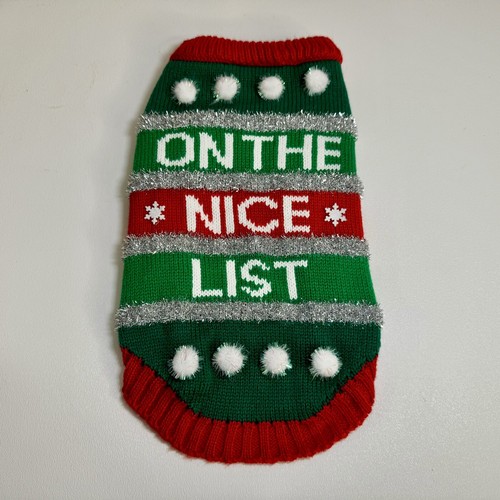 Ugly Christmas Sweater Costume Holiday Merry and Bright Collection Dog or Cat