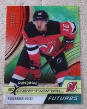 2021-22 Synergy Exceptional Futures Red #EFAH Alexander Holtz /499