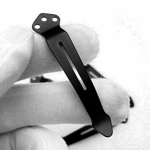 Titan tiefer Tragetaschenclip für Benchmade 940 943 941 580 & 581 Klappmesser - Bild 8 von 9