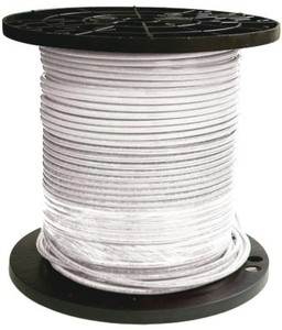 Southwire 500 Ft. 8 Gauge White Stranded CU THHN 600 Volt ...