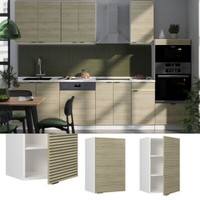 HäNgeschrank Fame-Line Weiß Eiche GefräSt 45 Cm Vicco