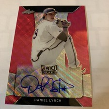 2018 Leaf Metal DANIEL LYNCH Pink Wave Prismatic Auto RC /10 Royals