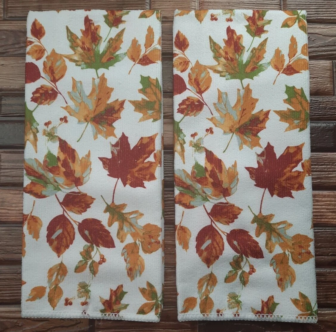 Fall Colors Washcloths Kitchen or Bathroom Washcloth Forest 