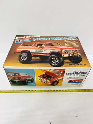 Monogram Ford Bronco High Roller Kit In Maßstab 1/24 Neu Vintage!!!