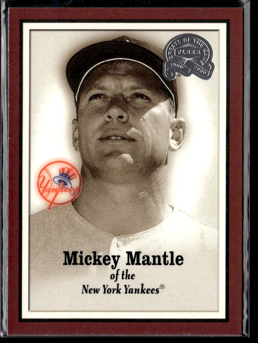 2000 Fleer Greats of the Game - Mickey Mantle #1 for sale | eBay