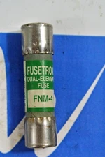 FNM4  FNM 4   4 amp BUSSMAN FUSETRON DUAL ELEMENT 250V  LOT OF 10 FUSES 