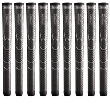 Set of 9 - Winn Dri-Tac Oversize Grip - Gray (7DT-DG)