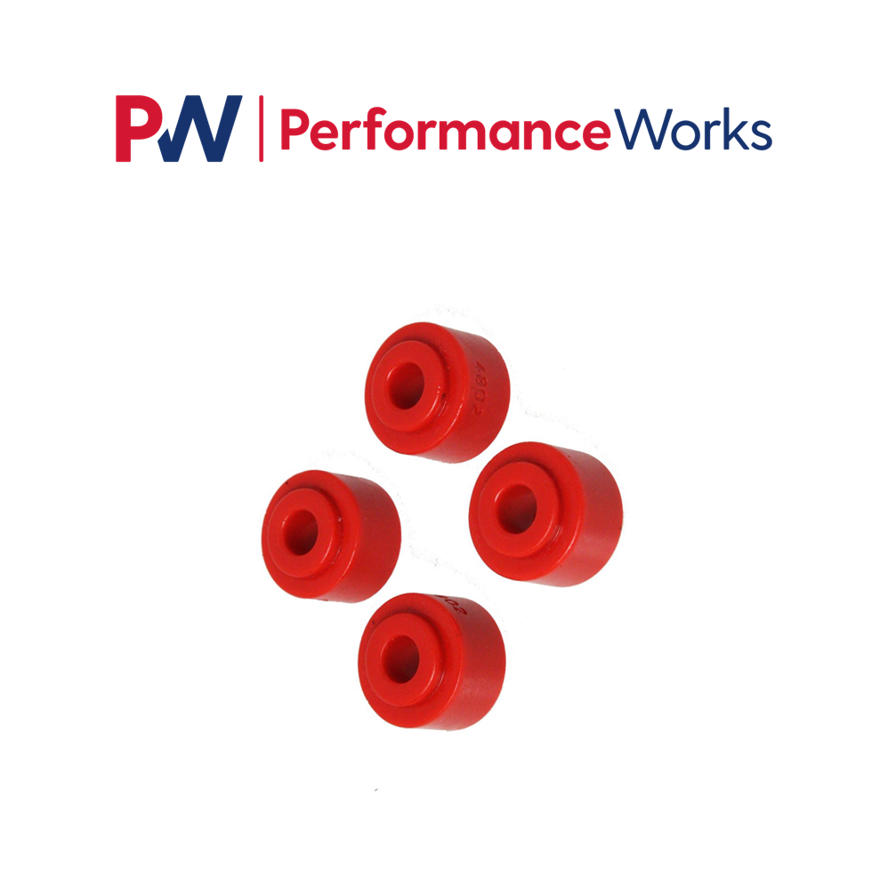 Energy Suspension 9.8103R End Link Grommets ID 7/16 in, Nipple OD 7/8