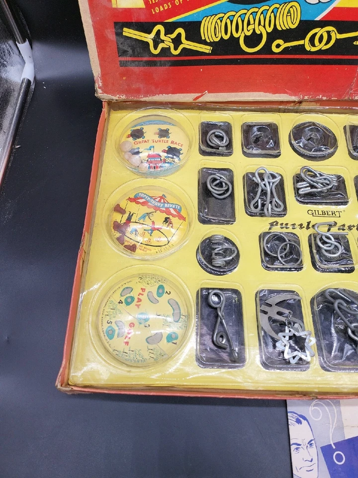 Gilbert Nº1033 Puzzle Fiestas Años 40 De Colección RARO Foto 4 de 4