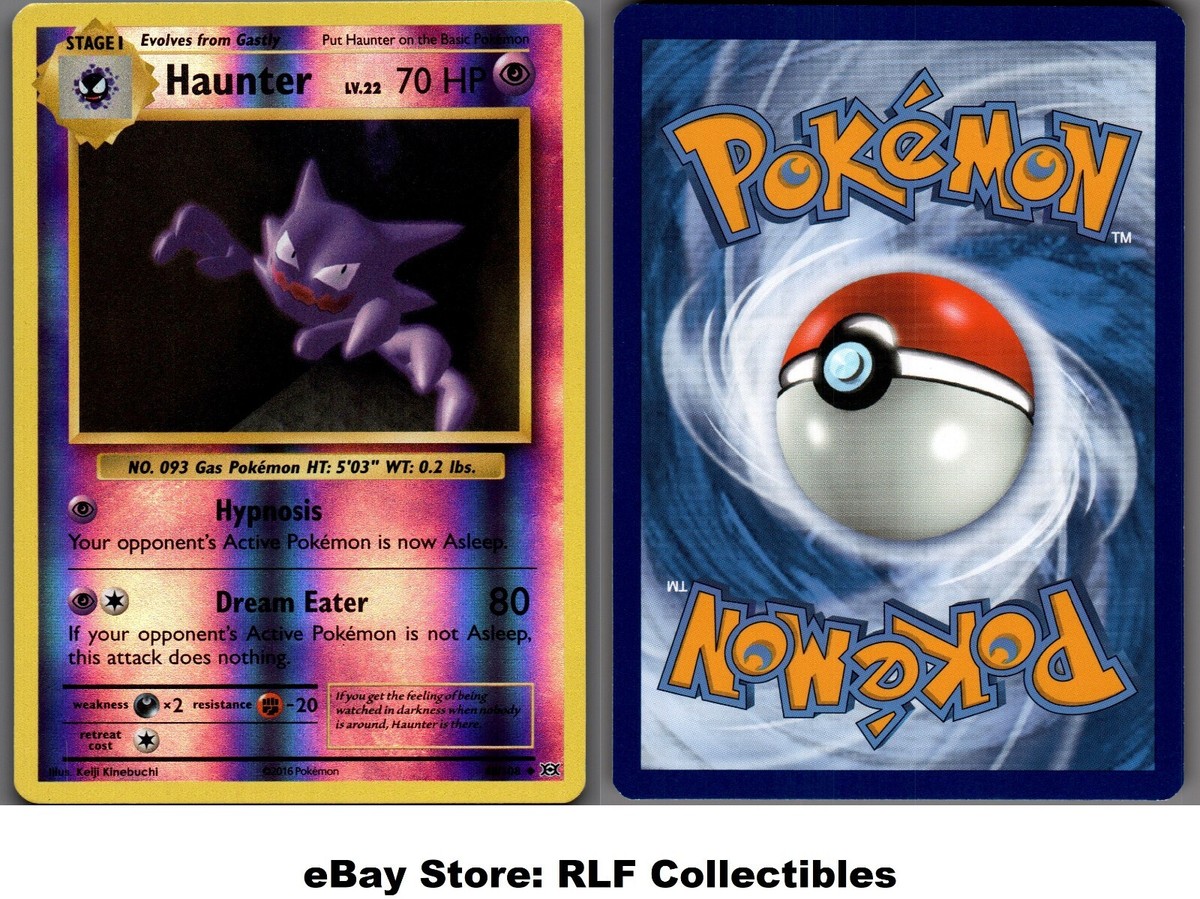 2016 haunter pokemon card value Haunter #48/108 Base Pokmon Card XY EVOLUTIONS