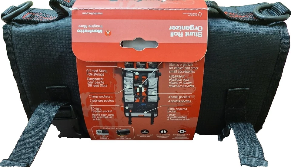 Органайзер Manfrotto Off Road Stunt Roll черный MB OR-ACT-RO НОВЫЙ - Изображение 4 из 4