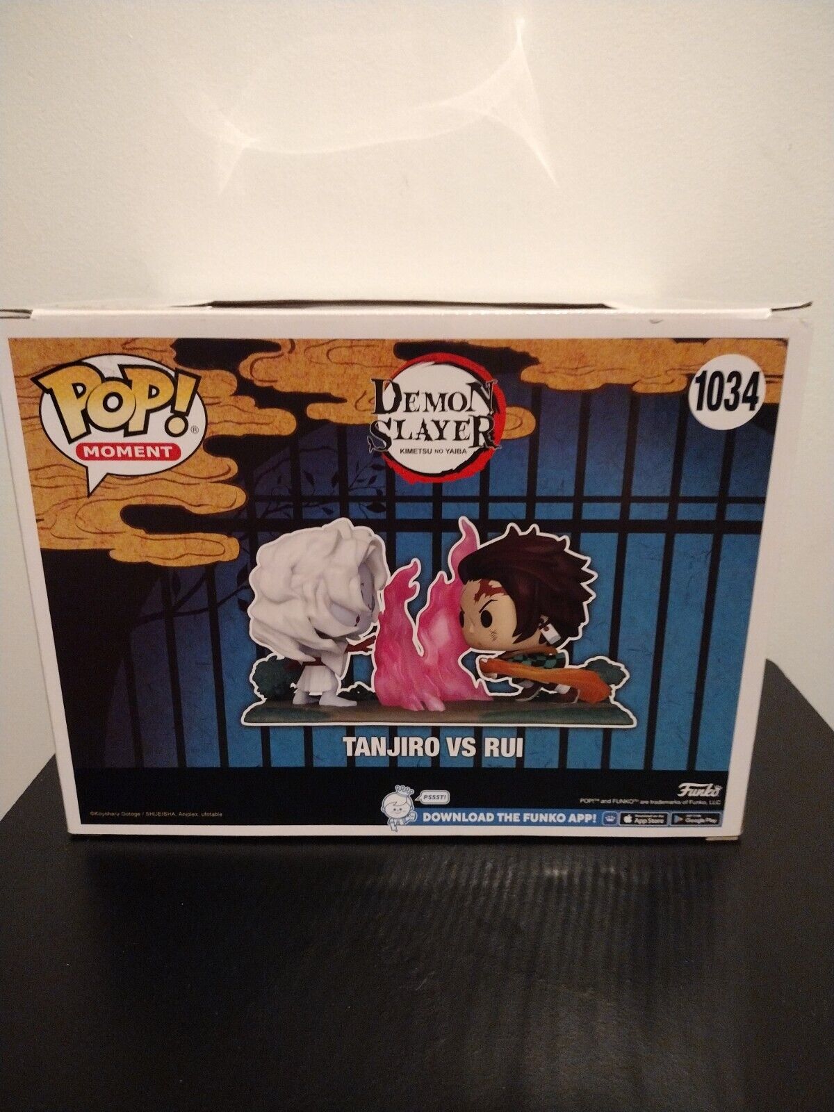 Funko Pop Demon Slayer Tanjiro vs Rui 1034 - Início