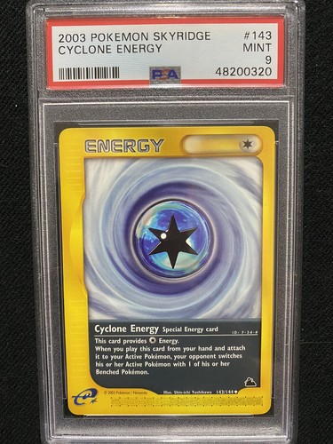 Cyclone Energy graded PSA 9 for sale on eBay
