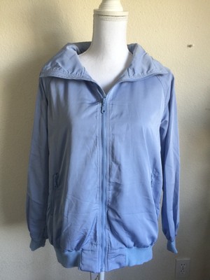 brandy melville light blue zip up 