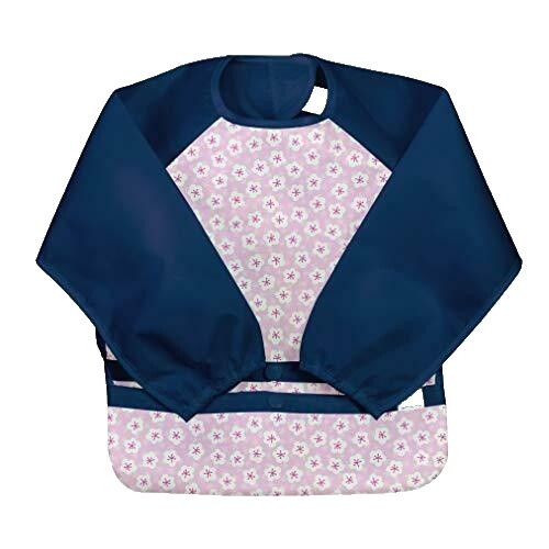 Jollein Baby-Lätzchen Mit Ärmeln – Miffy Peekaboo In Sea Green | Wasserdicht & Mit Klettverschluss | Sabberlätzchen Zum Essen, Malen & Spielen