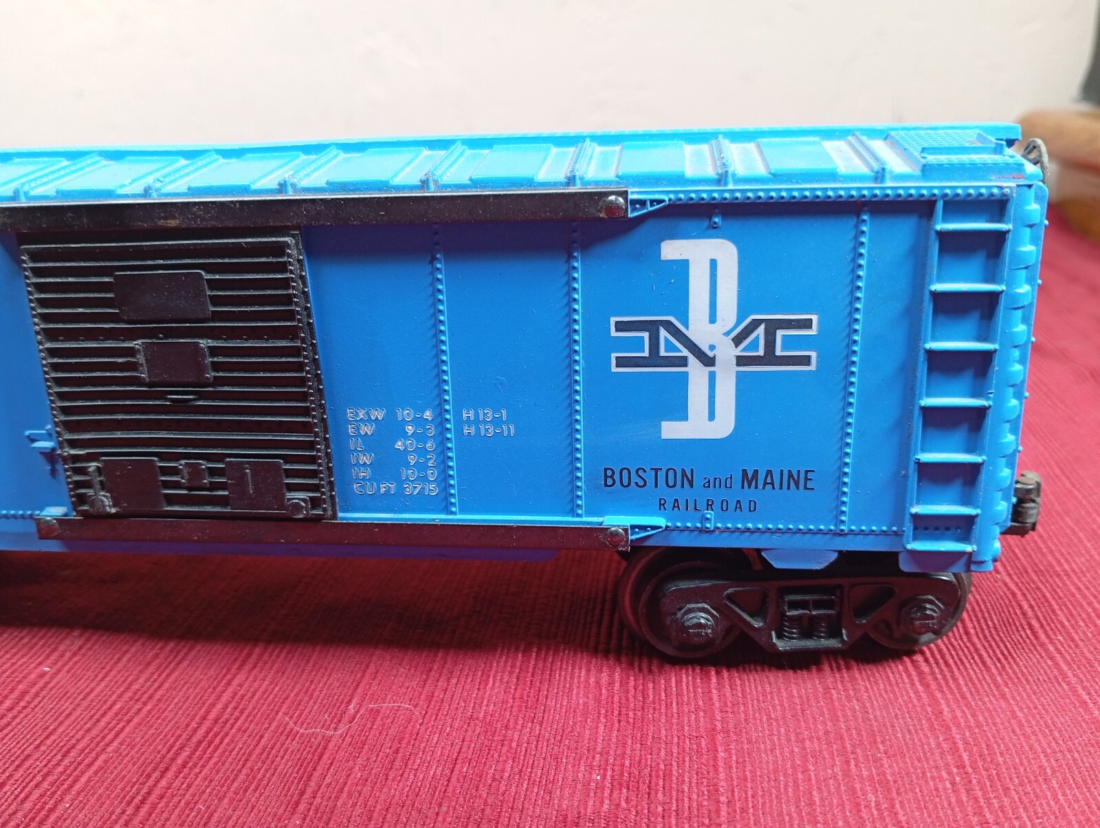 LIONEL 6464475 O Boston and Maine BM Box Car eBay