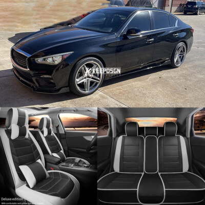 Full Set 5-Seats Front Rear Car Seat Covers For Lexus NX200T NX300 RX350 RX450H