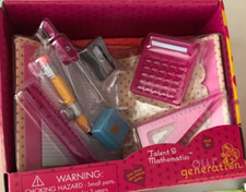 NEW OUR GENERATION Talent Mathematics Set for 18" Dolls incl American Girl