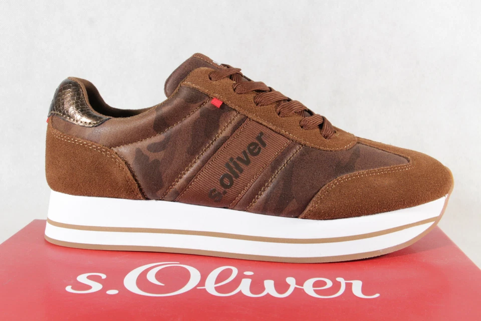 S.Oliver Sneakers Shoes Sports Shoes Brown - Image 2 of 4