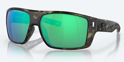 Costa Del Mar Diego Wetlands / Green Mirror Polarized Glass 580G - NEW