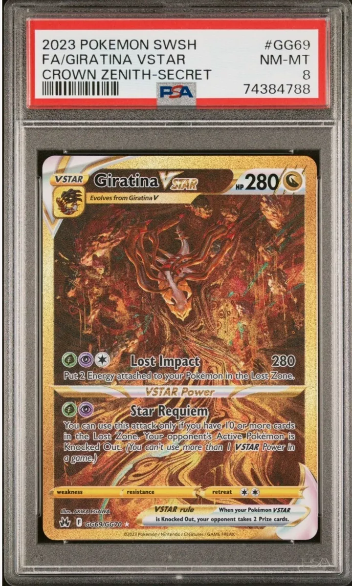 Incredible Giratina Secret Rare Card!