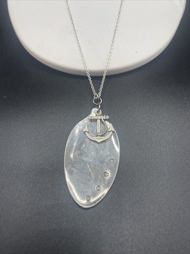 Pretty Vintage Handmade Spoon Bowl Necklace # 56 - Foto 3 di 15