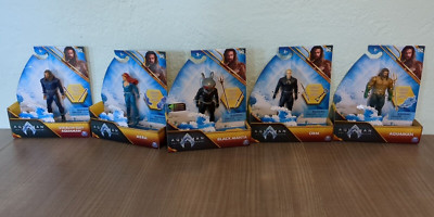 Complete Set (5 Pc) DC Aquaman and The Lost Kingdom First 1st Edition 4  Figure