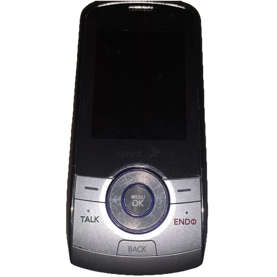 LG | Model: LX370 | Silver (Sprint) Cellular Slider Cell Phone  (Untested) - Image 3 of 4