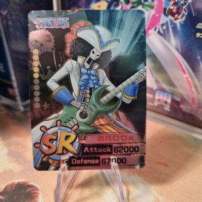 ONE PIECE TCG Card - Manga Anime Full Art - SR HOLO - BROOK - SERIE M1
