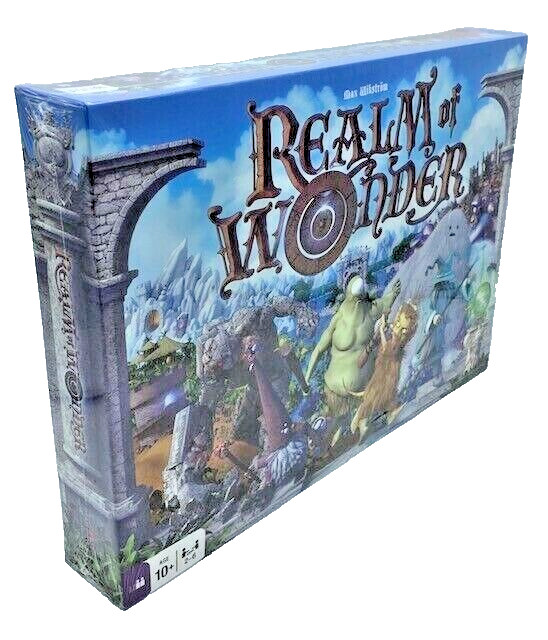 Realm of Wonder Fantasy Board Game Tactic Games US Wikstrom Brand New Sealed