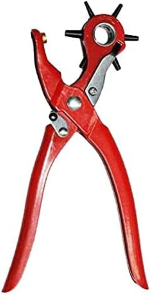 Corvus A600026 Pinza Revolver Forgiata - Fustellatrice per Pelletteria