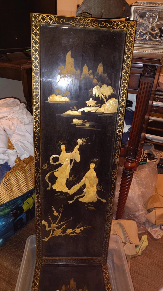 Vintage Mother's Of Pearl 3 Piece - Image 3 of 4