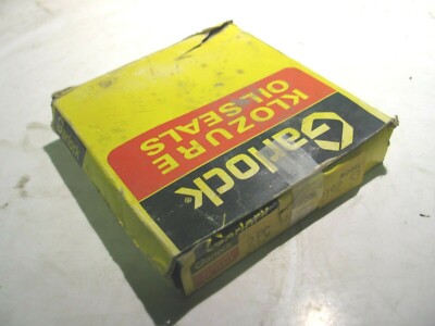 NIB 2PCS GARLOCK KLOZURE 21086-2192 SNG LIP OIL SEAL TYP 53 3 X 4-3/4X 1/2 P8291