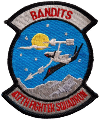 417th Test and Evaluation Squadron US Air Force Embroidered Patch Badge